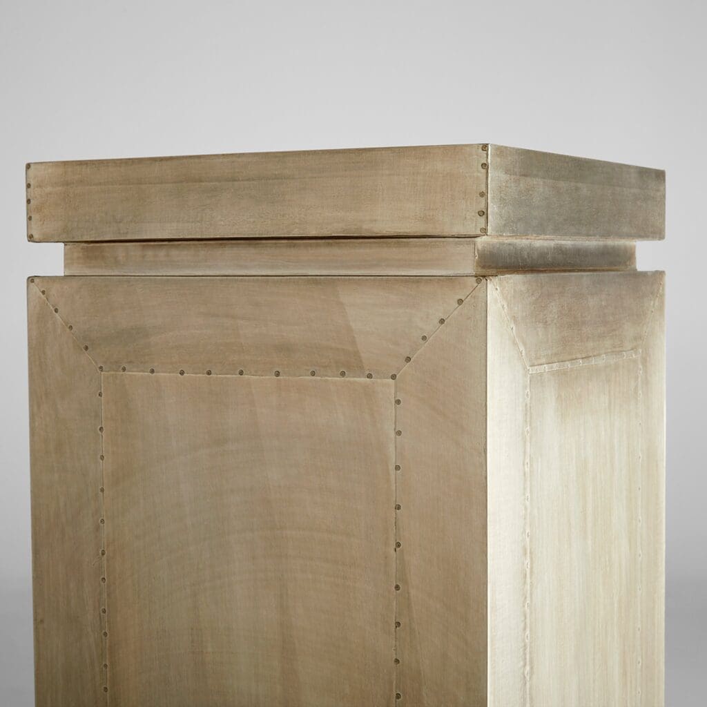 Cyan Design 11611 Anatolia Pedestal - Antique White - Large
