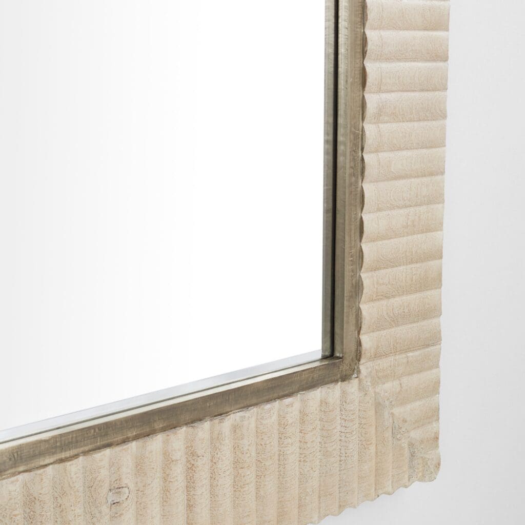 Cyan Design 11614 Estriada Flr Floor Mirror - Cerused White