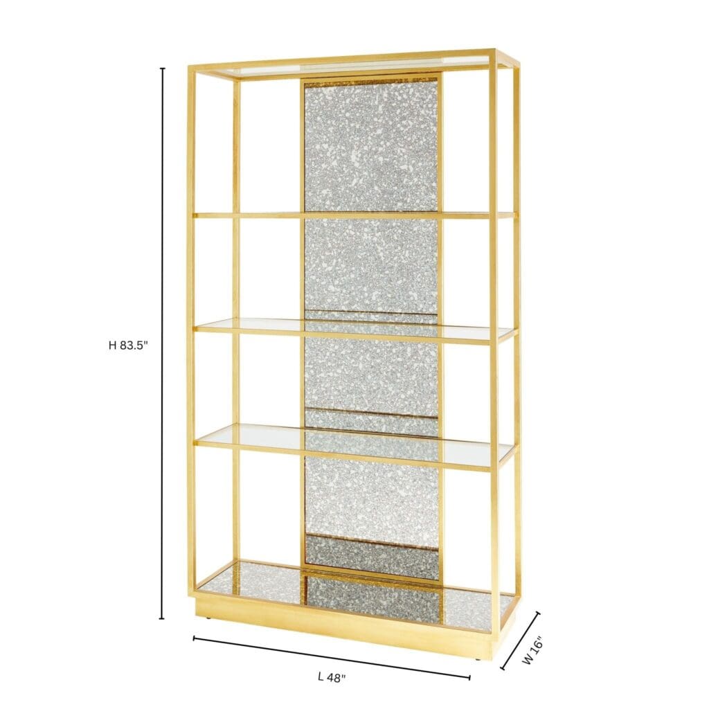 Cyan Design 11617 Etagere - Ant Gold Leaf