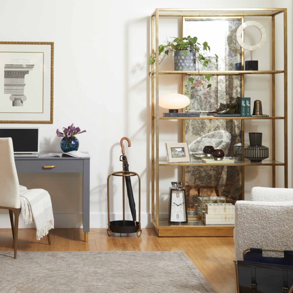 Cyan Design 11617 Etagere - Ant Gold Leaf