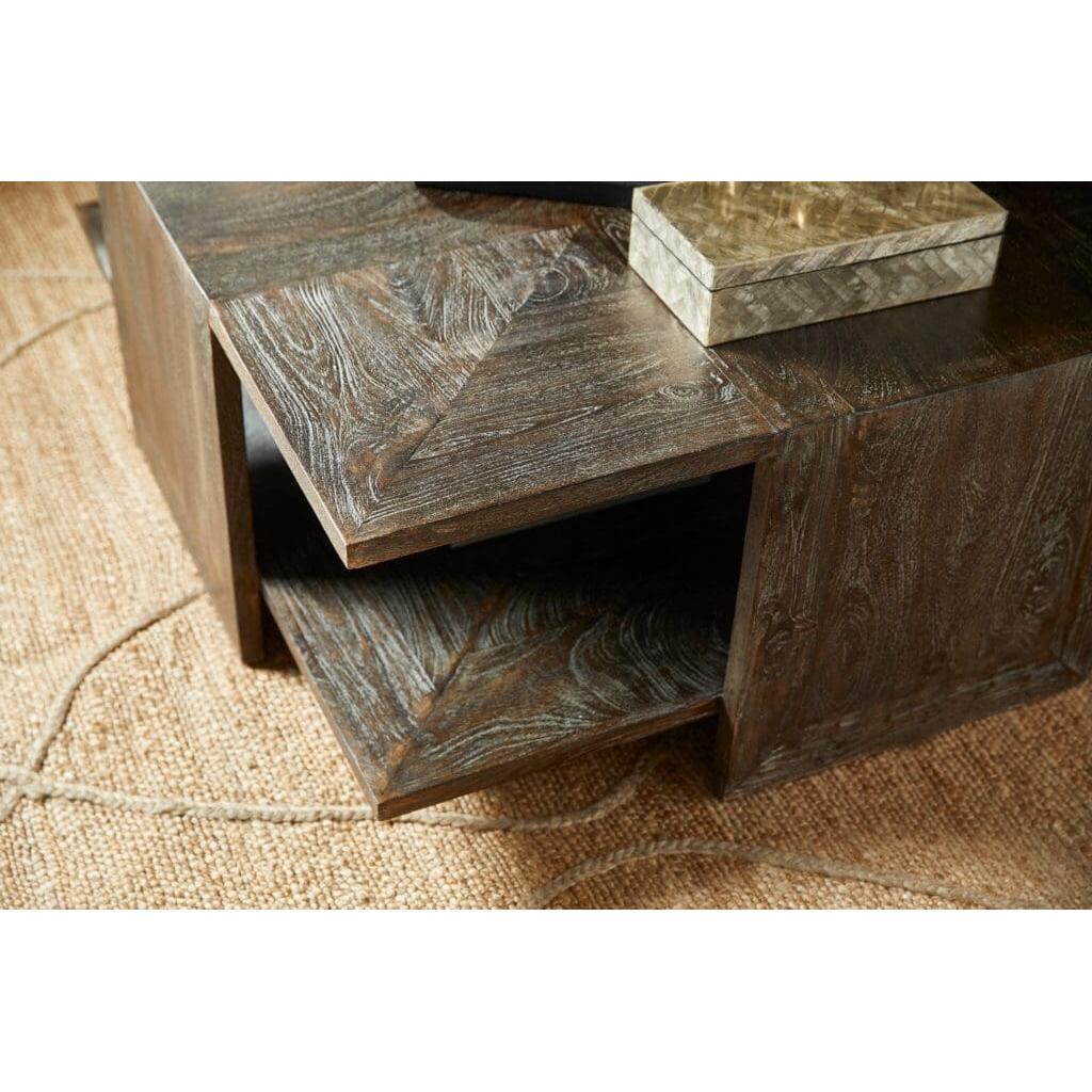 Cyan Design 11618 Alta 48 Inch Cocktail Table - Cerused Coffee Bean Finish