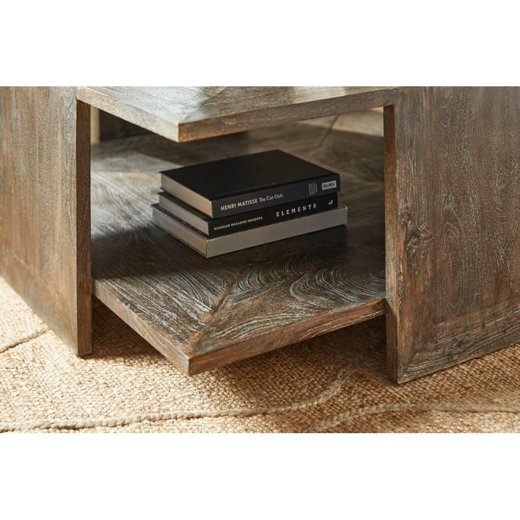 Cyan Design 11618 Alta 48 Inch Cocktail Table - Cerused Coffee Bean Finish