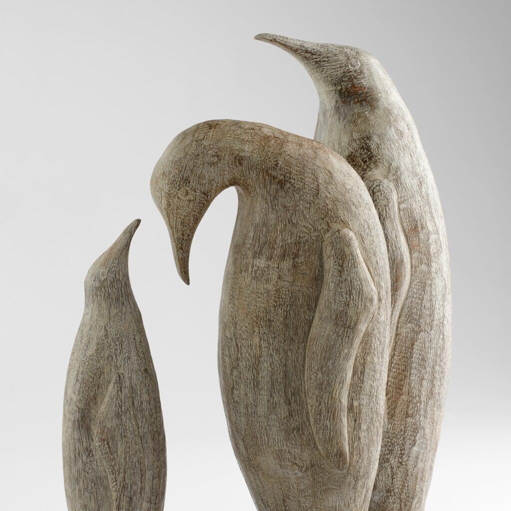 Cyan Design 11637 Penguin Sculpt - Grey Patina - Large