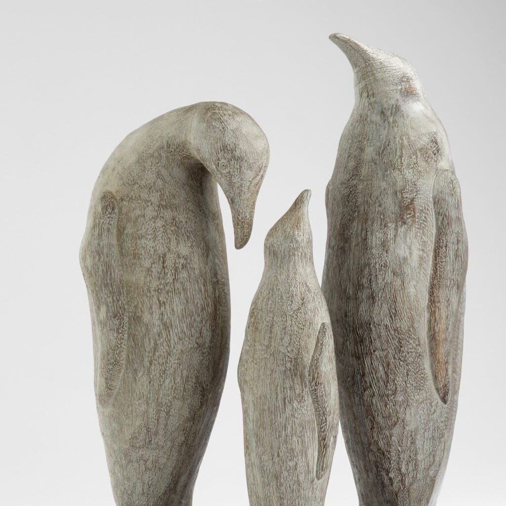 Cyan Design 11637 Penguin Sculpt - Grey Patina - Large