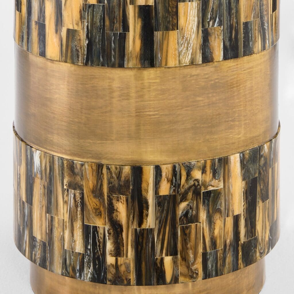 Cyan Design 11644 Cairo Side Table - Faux Horn