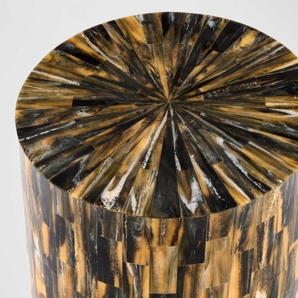 Cyan Design 11644 Cairo Side Table - Faux Horn