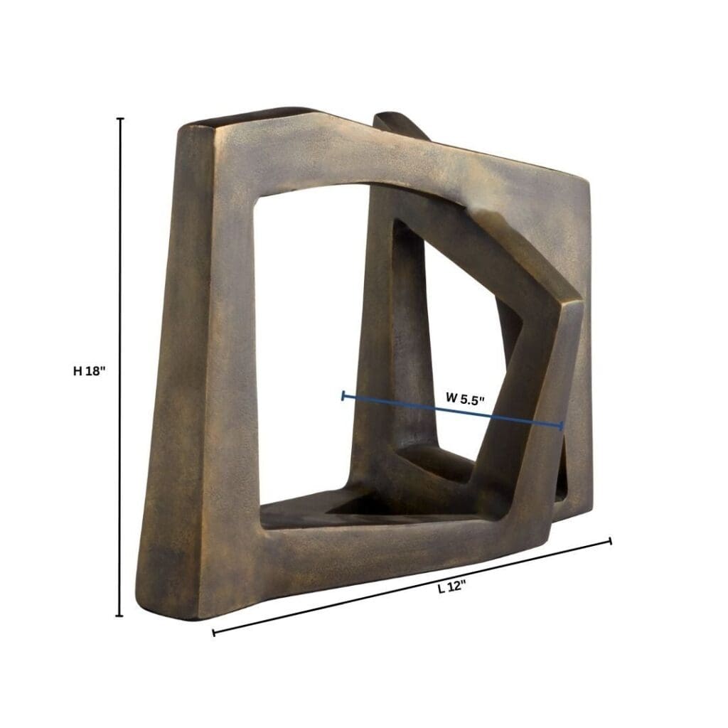 Cyan Design 11651 Conundrum Scpt - Textured Bronze