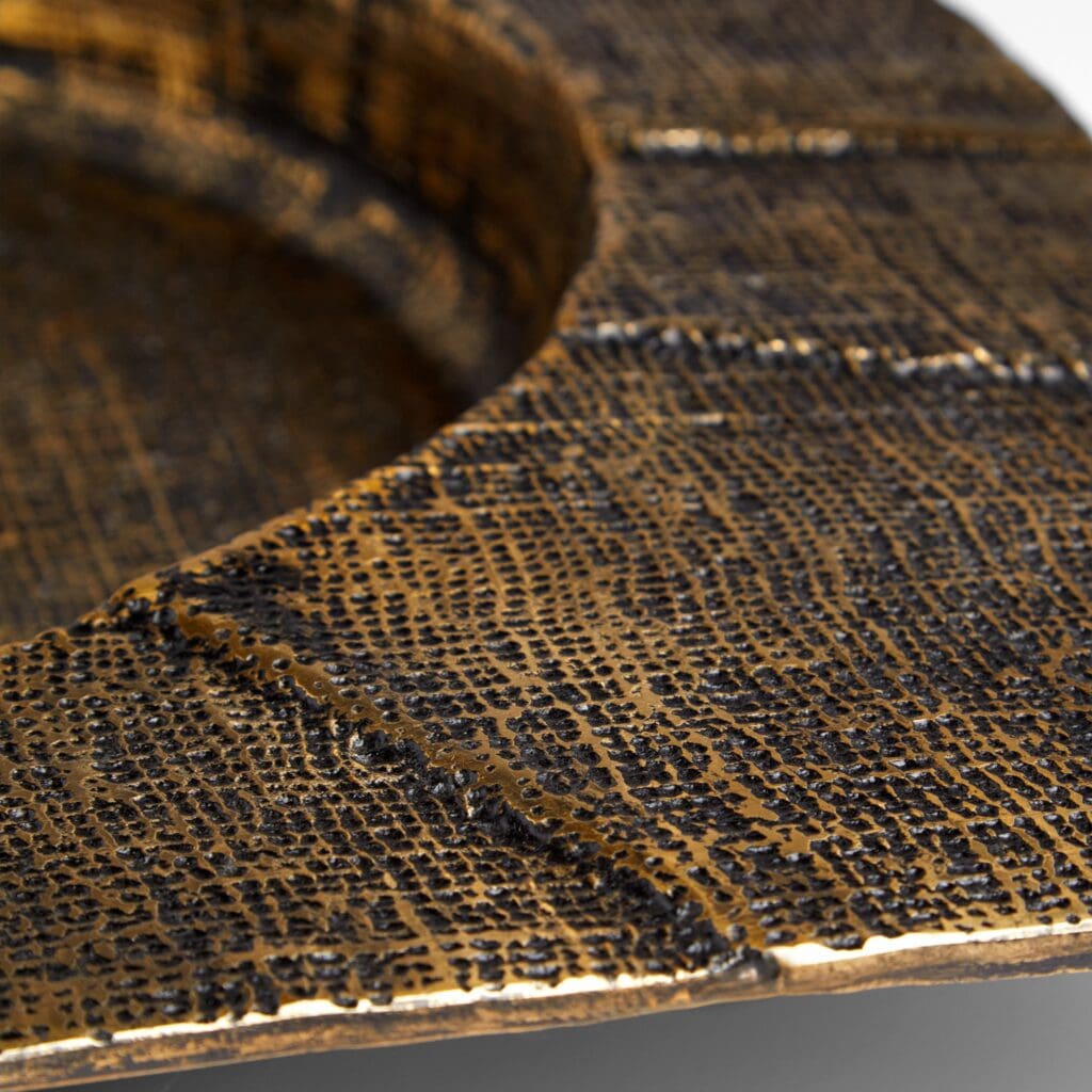 Cyan Design 11655 Baxter Tray - Antique Brass - Large