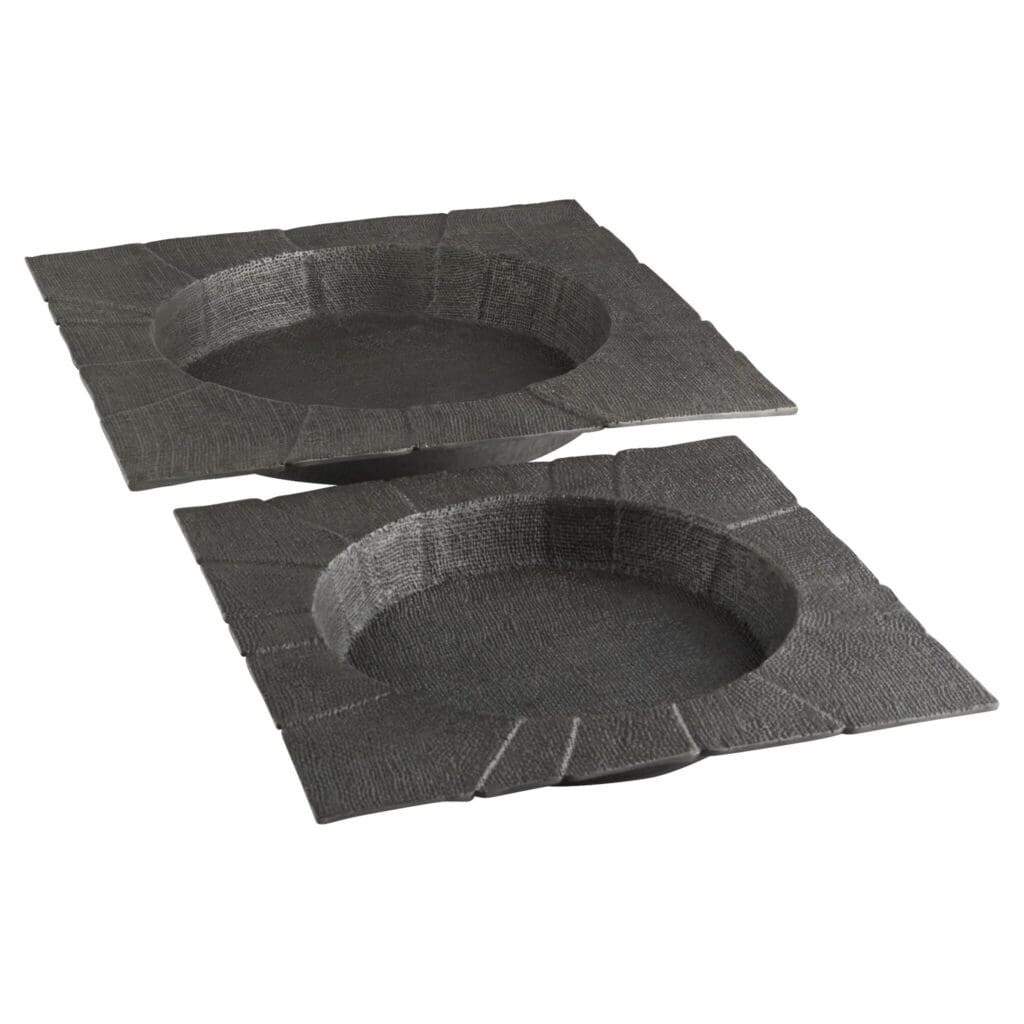 Cyan Design 11657 Baxter Tray - Antique Pewter - Large