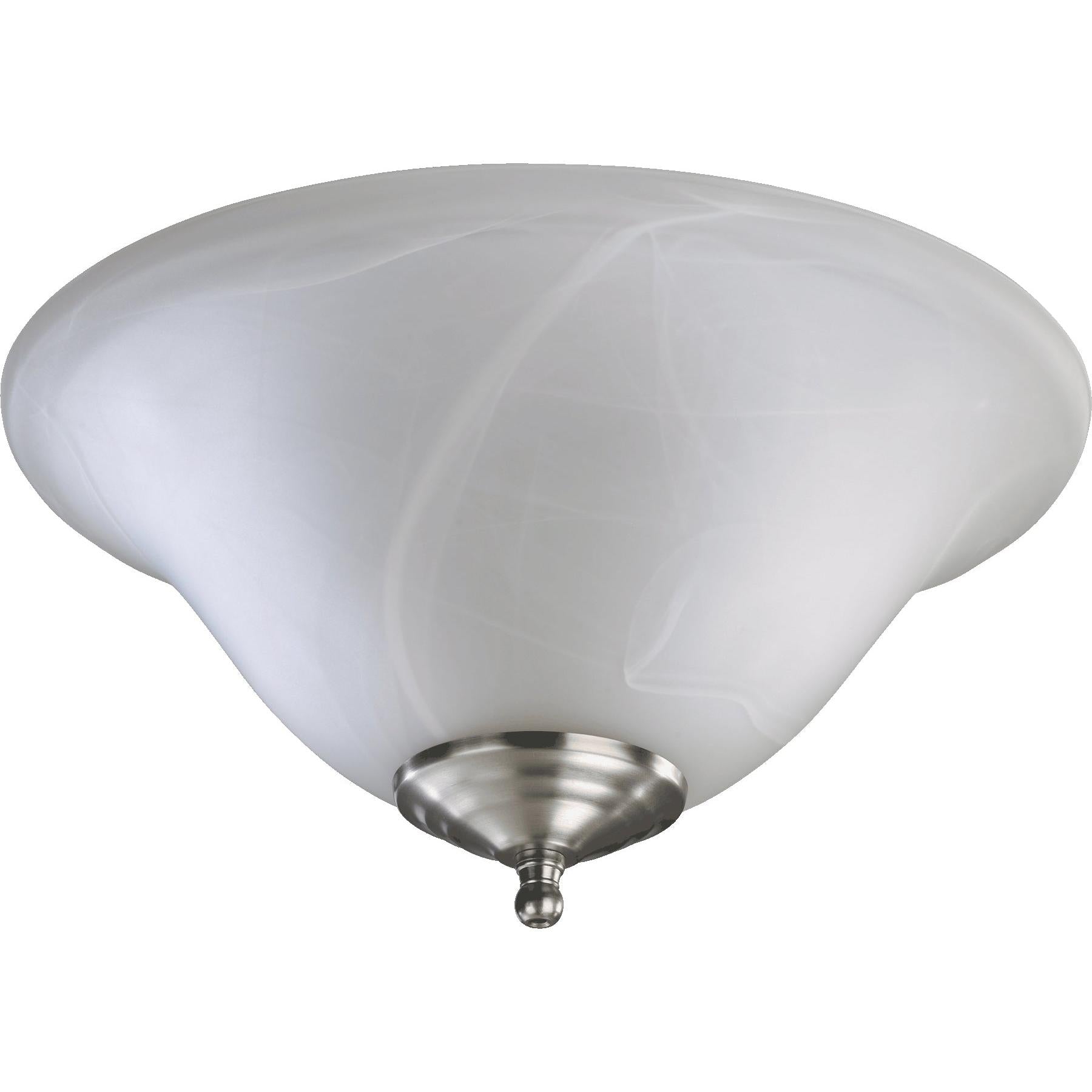 Quorum 1166-801 Light Kit - Satin Nickel / White
