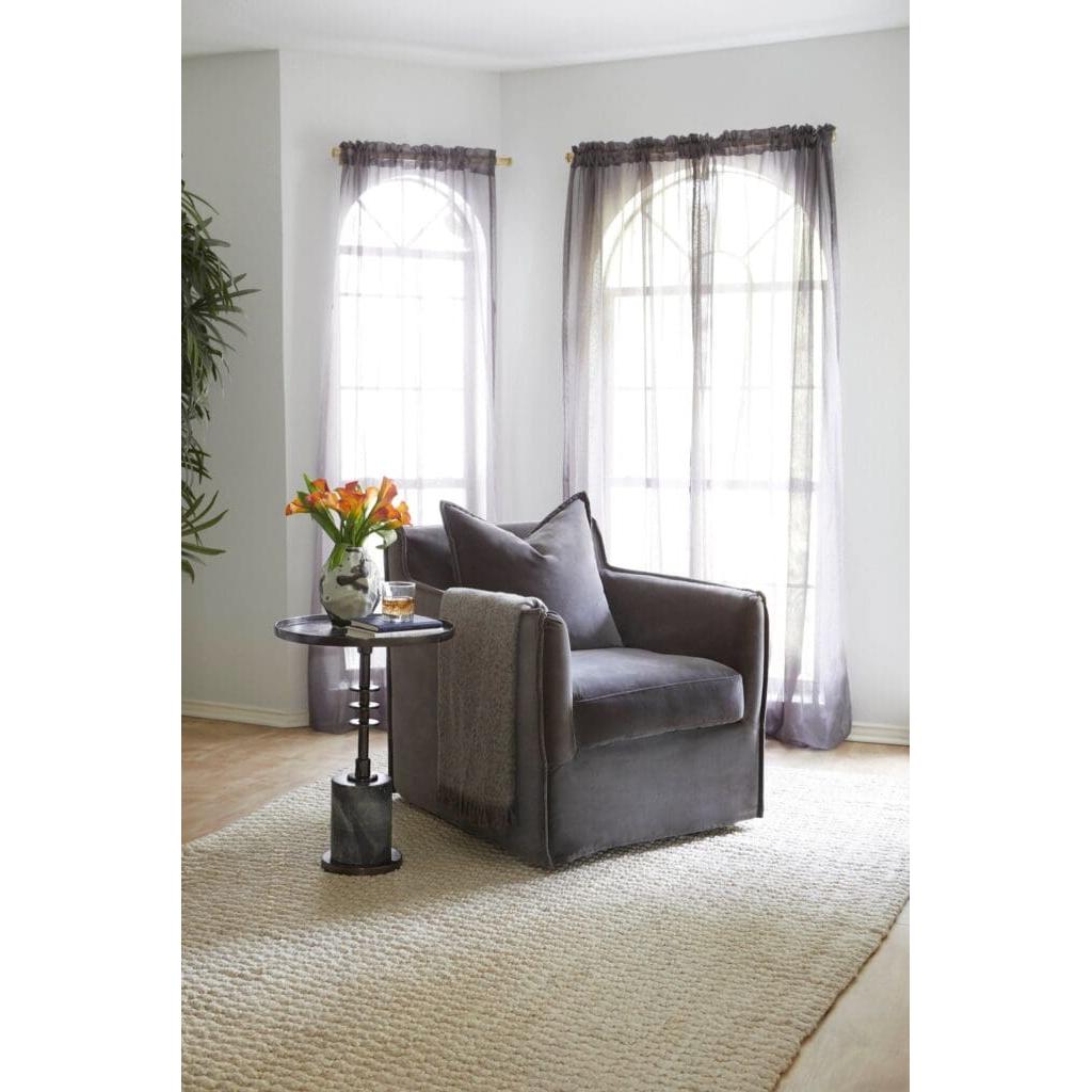 Cyan Design 11660 Jetson Accent Table - Blackened Nickel