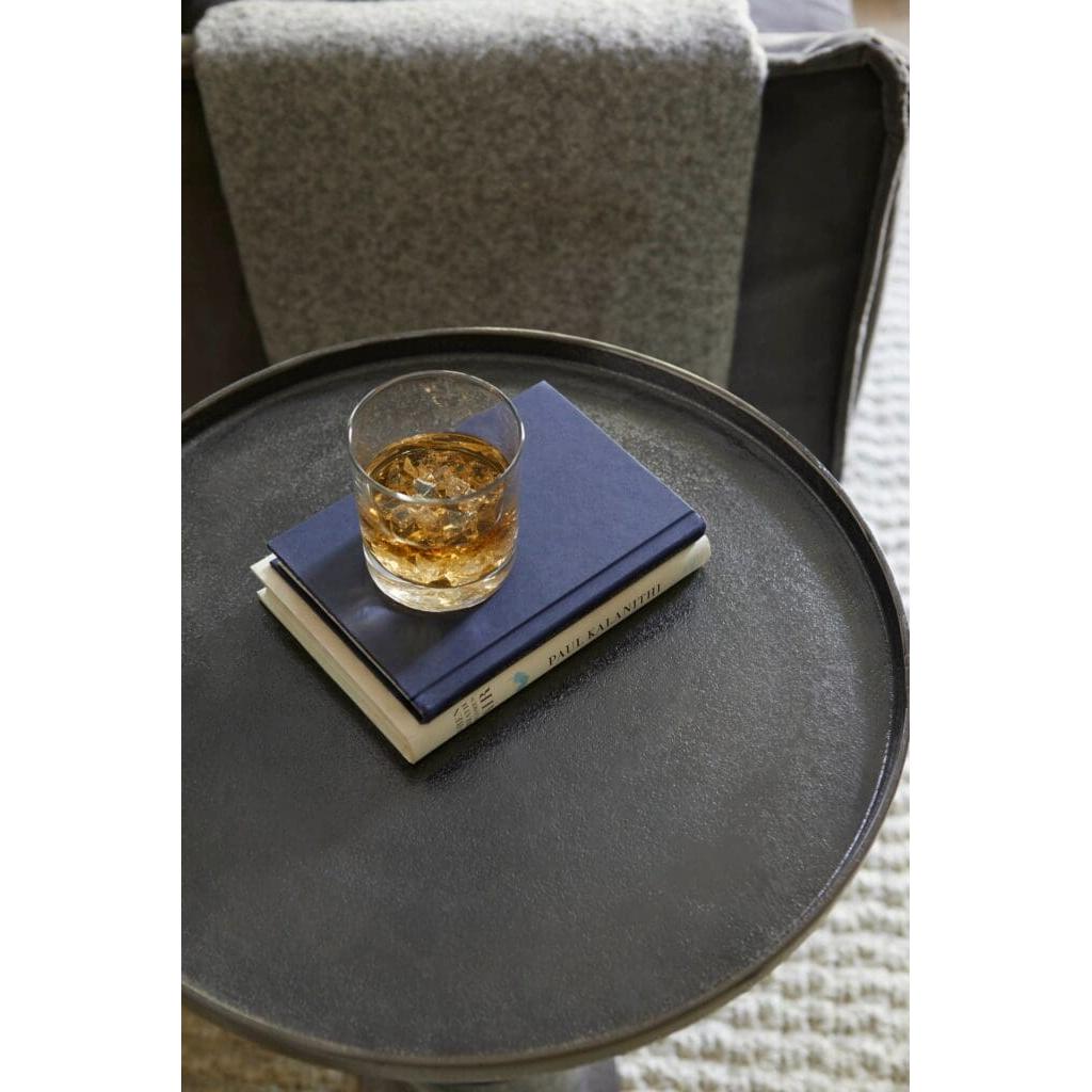 Cyan Design 11660 Jetson Accent Table - Blackened Nickel