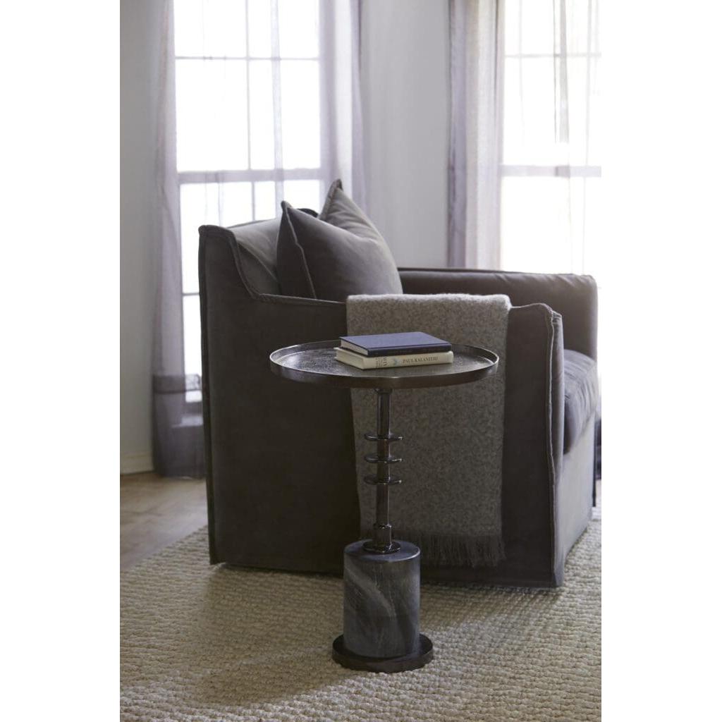 Cyan Design 11660 Jetson Accent Table - Blackened Nickel