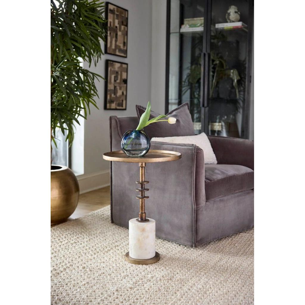 Cyan Design 11661 Jetson Accent Table - Antique Brass