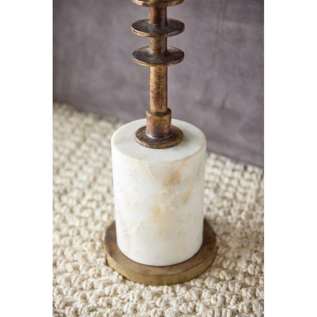 Cyan Design 11661 Jetson Accent Table - Antique Brass