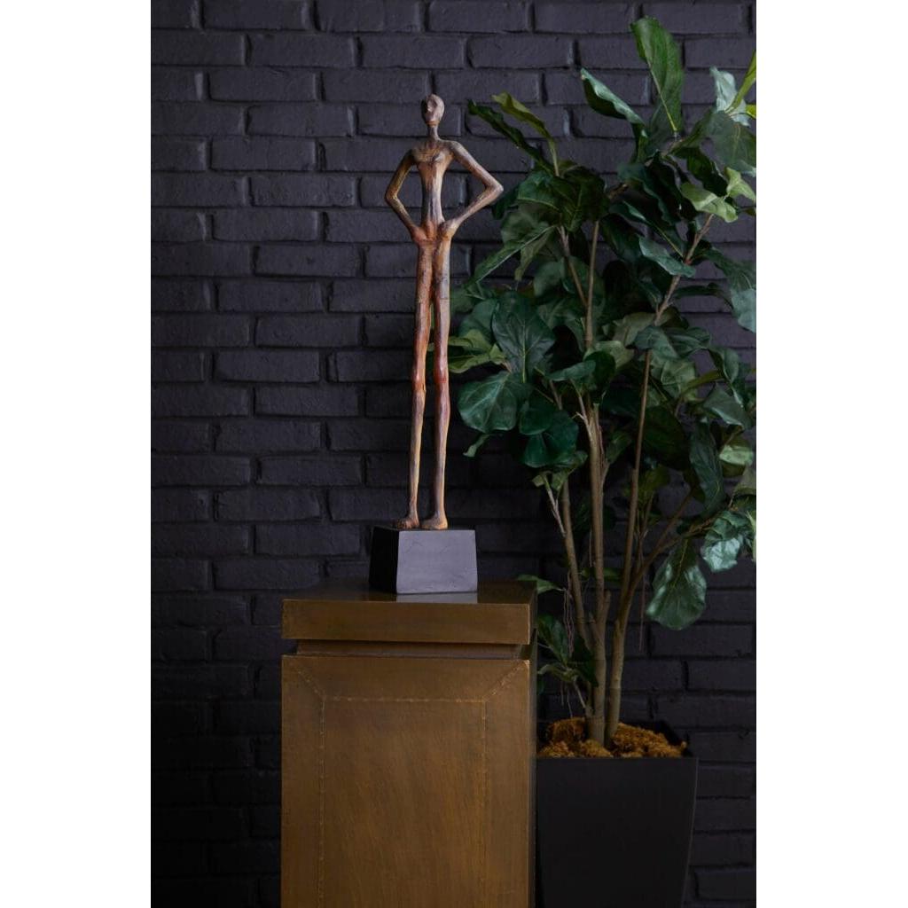 Human Figure Sculpture by Cyan Design 11674 Maasai Gatherer - Rustic finish