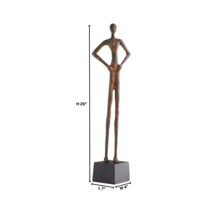 Human Figure Sculpture by Cyan Design 11674 Maasai Gatherer - Rustic finish