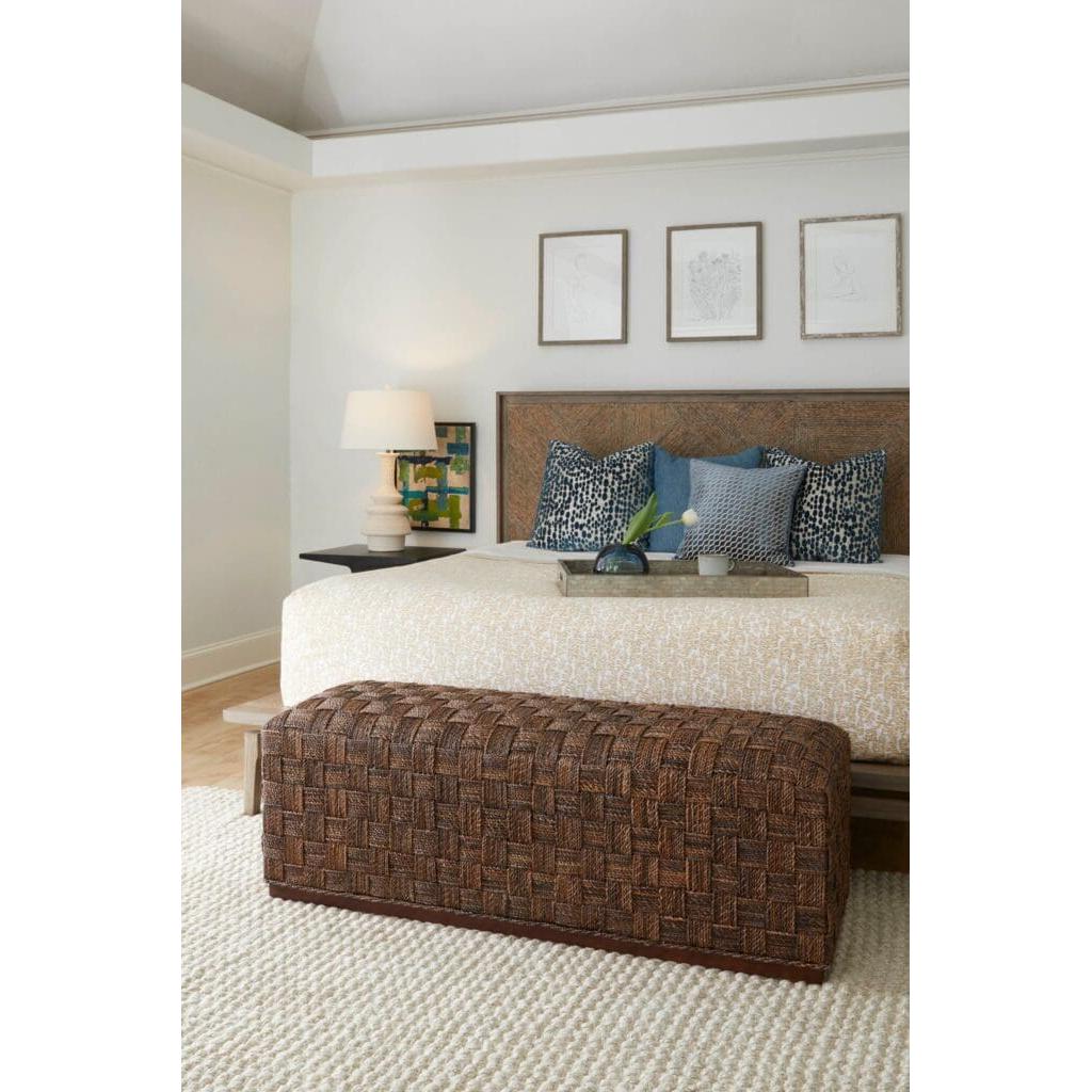 Cyan Design 11678 Milos Ottoman - Brown