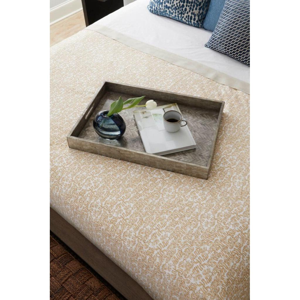 Cyan Design 11681 Triton Rectangle Tray - Smoke - Large