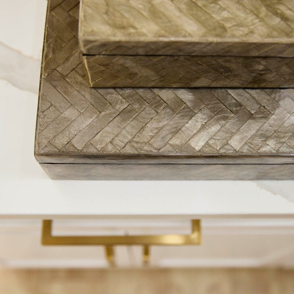 Cyan Design 11686 Triton Rectangle Box - Smoke - Small