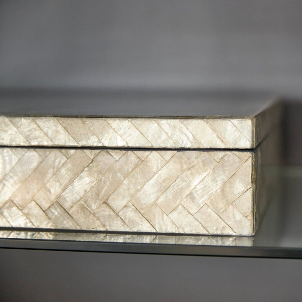 Cyan Design 11686 Triton Rectangle Box - Smoke - Small