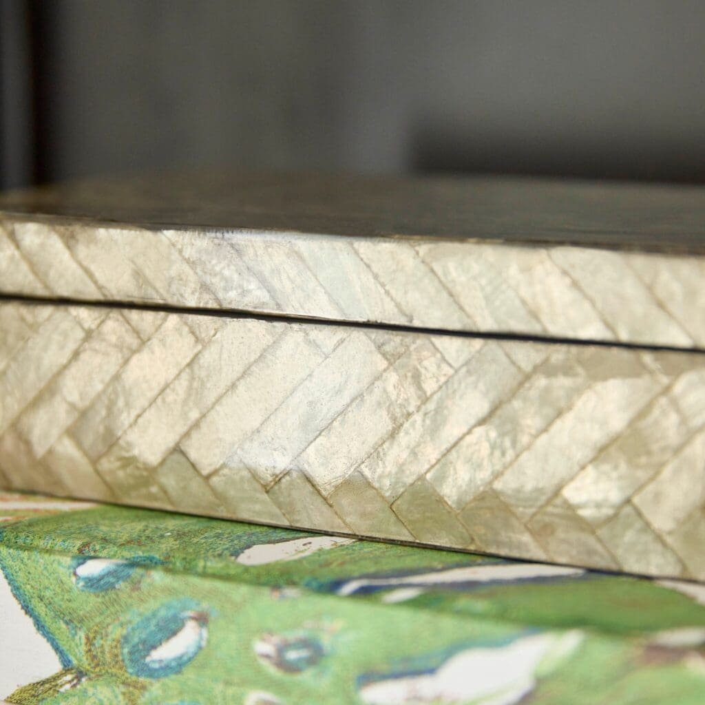 Cyan Design 11686 Triton Rectangle Box - Smoke - Small