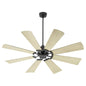 Quorum Mod 30728-59 Patio Fan - Matte Black