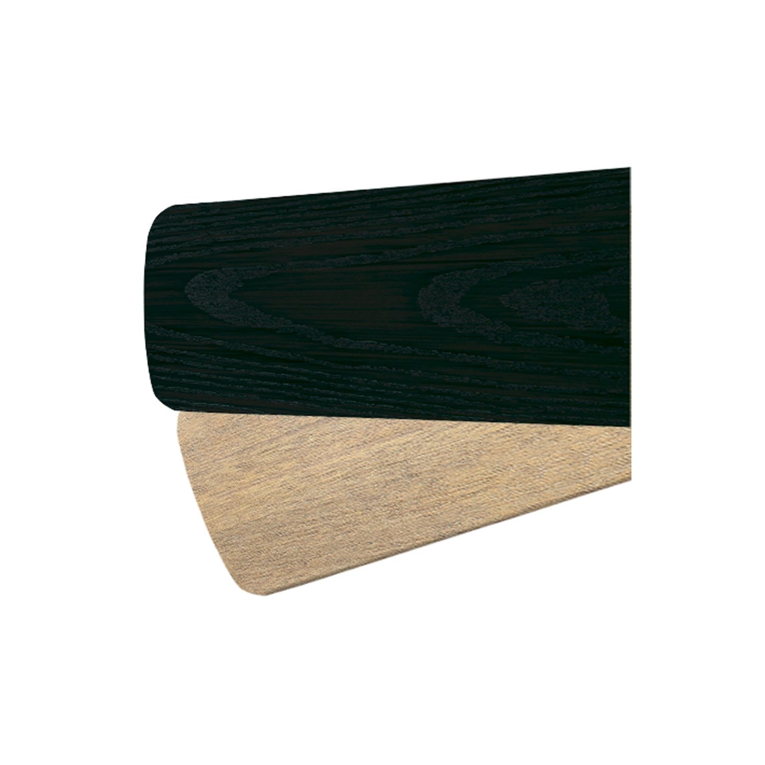 Quorum Apex 5655941133 Fan Blade - Matte Black / Weathered Oak