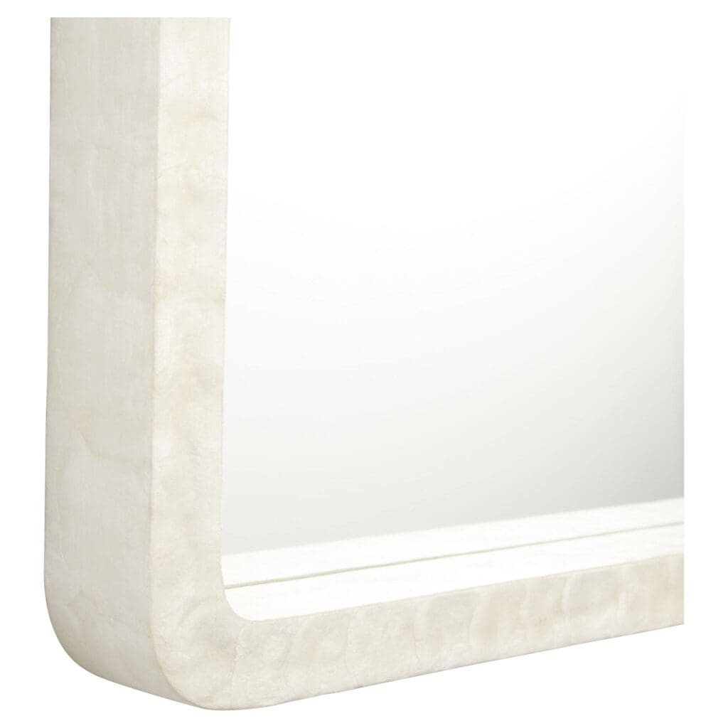 Cyan Design 11691 Triton Rectangle Mirror - White