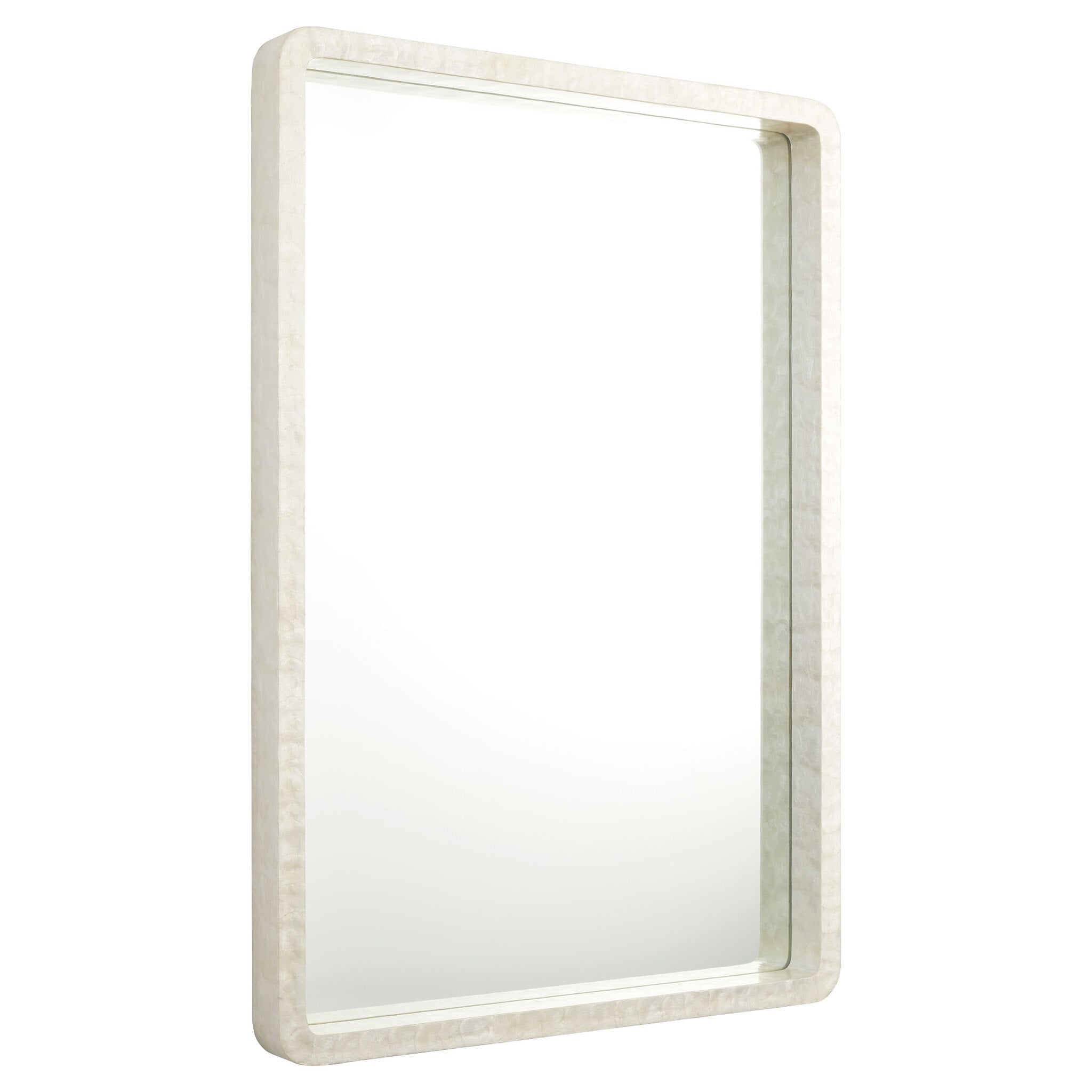 Cyan Design 11691 Triton Rectangle Mirror - White