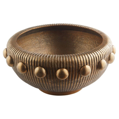 Cyan Design 11697 Batten Bowl - Ant Brass