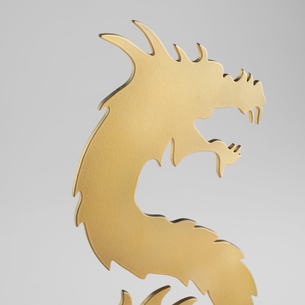 Cyan Design 11701 Haku Dragon - Gold - Tall