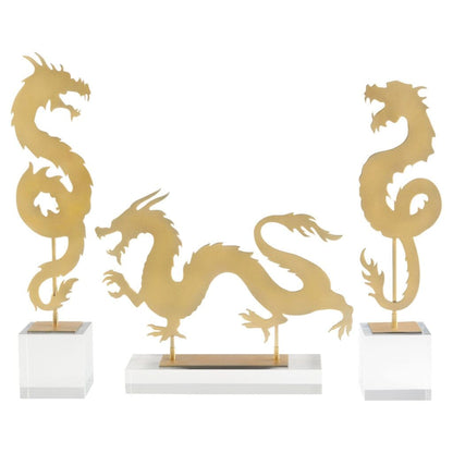 Cyan Design 11701 Haku Dragon - Gold - Tall