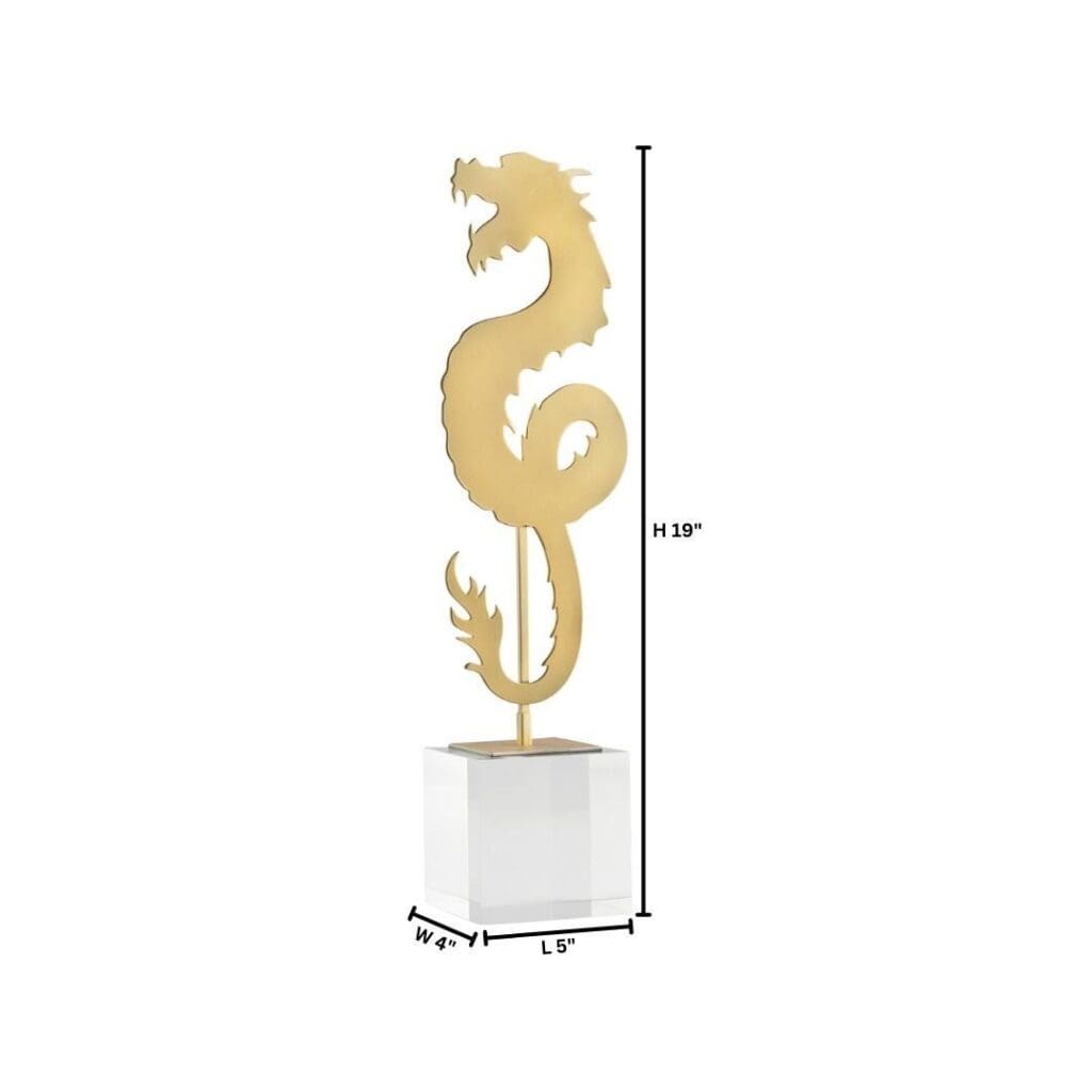 Cyan Design 11702 Haku Dragon - Gold - Short