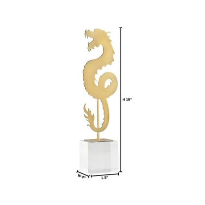 Cyan Design 11702 Haku Dragon - Gold - Short
