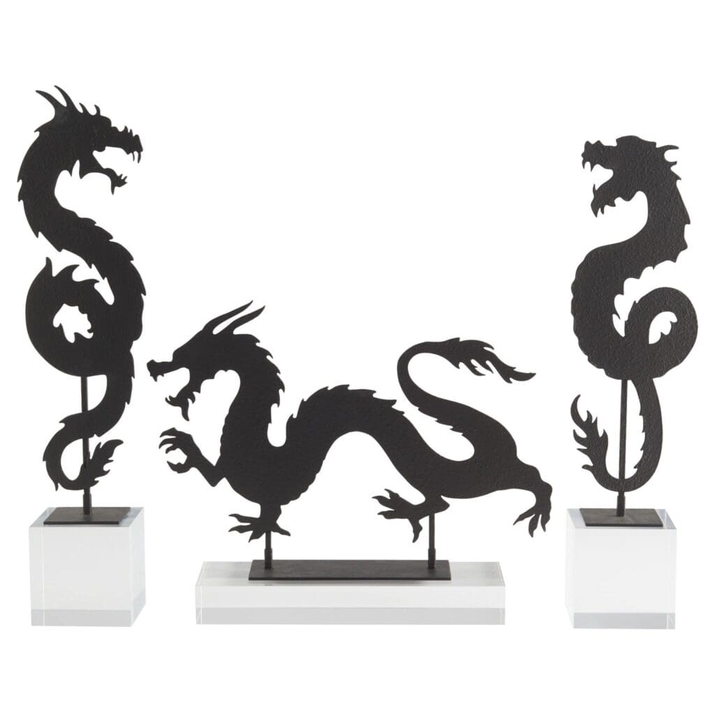 Cyan Design 11703 Shenron Dragon - Black - Horizontal