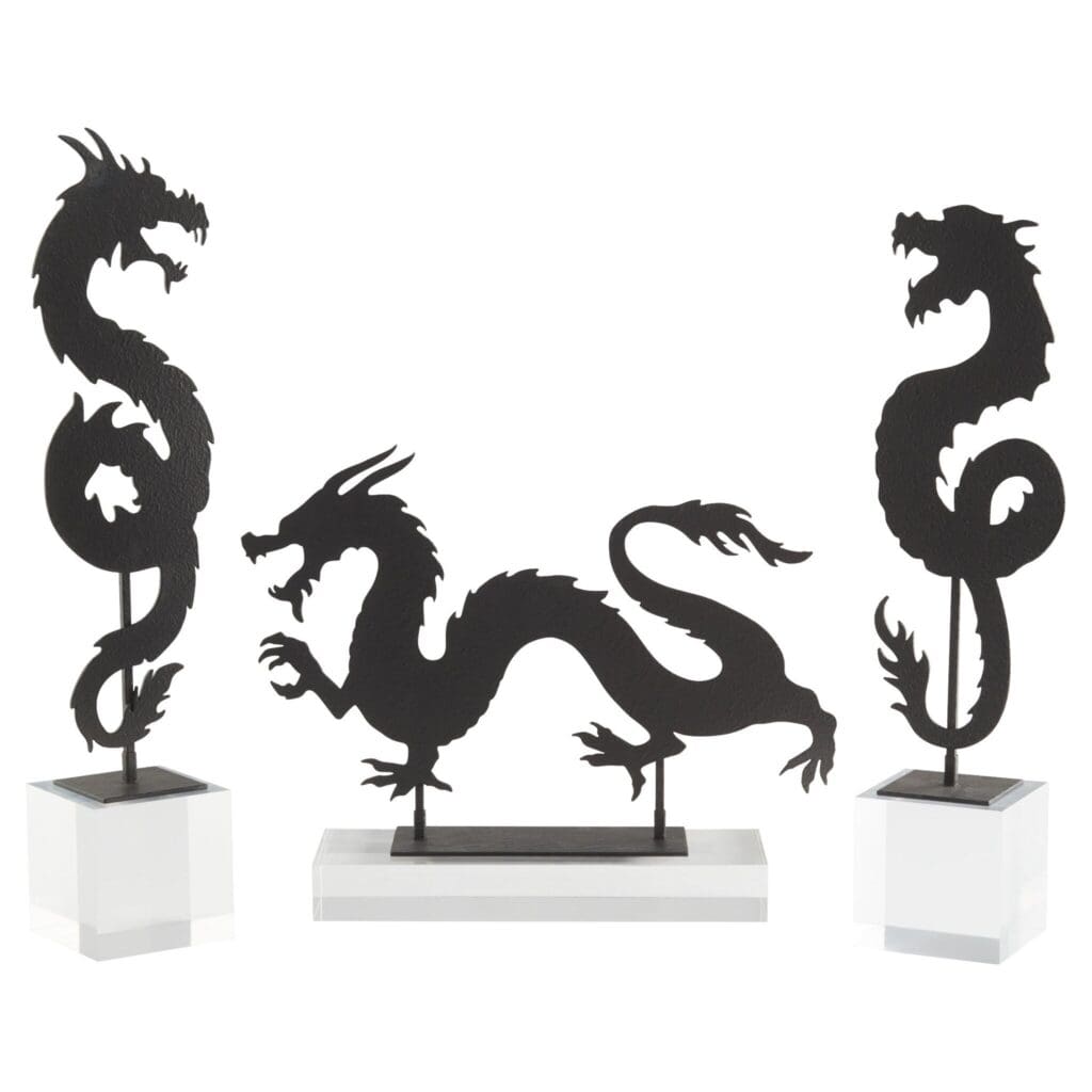 Cyan Design 11703 Shenron Dragon - Black - Horizontal