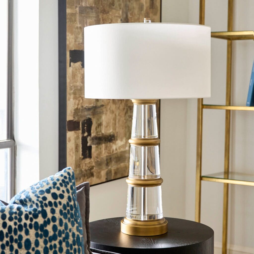 Cyan Design 11713 Bellamy Table Lamp - Crystal And Brass