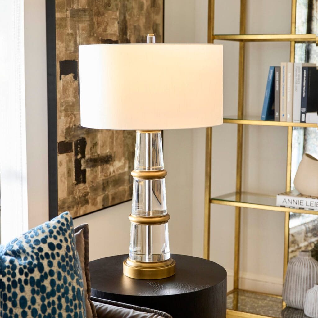 Cyan Design 11713 Bellamy Table Lamp - Crystal And Brass