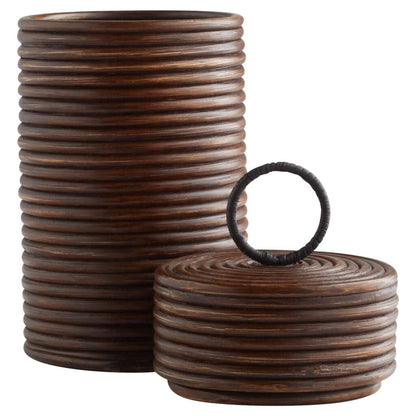 Cyan Design 11720 Papeete Canister - Brown - Small