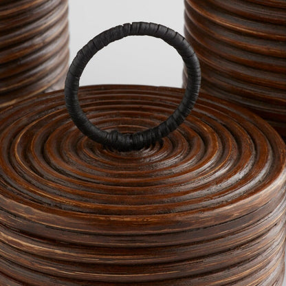 Cyan Design 11720 Papeete Canister - Brown - Small