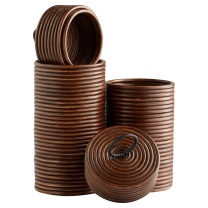 Cyan Design 11720 Papeete Canister - Brown - Small