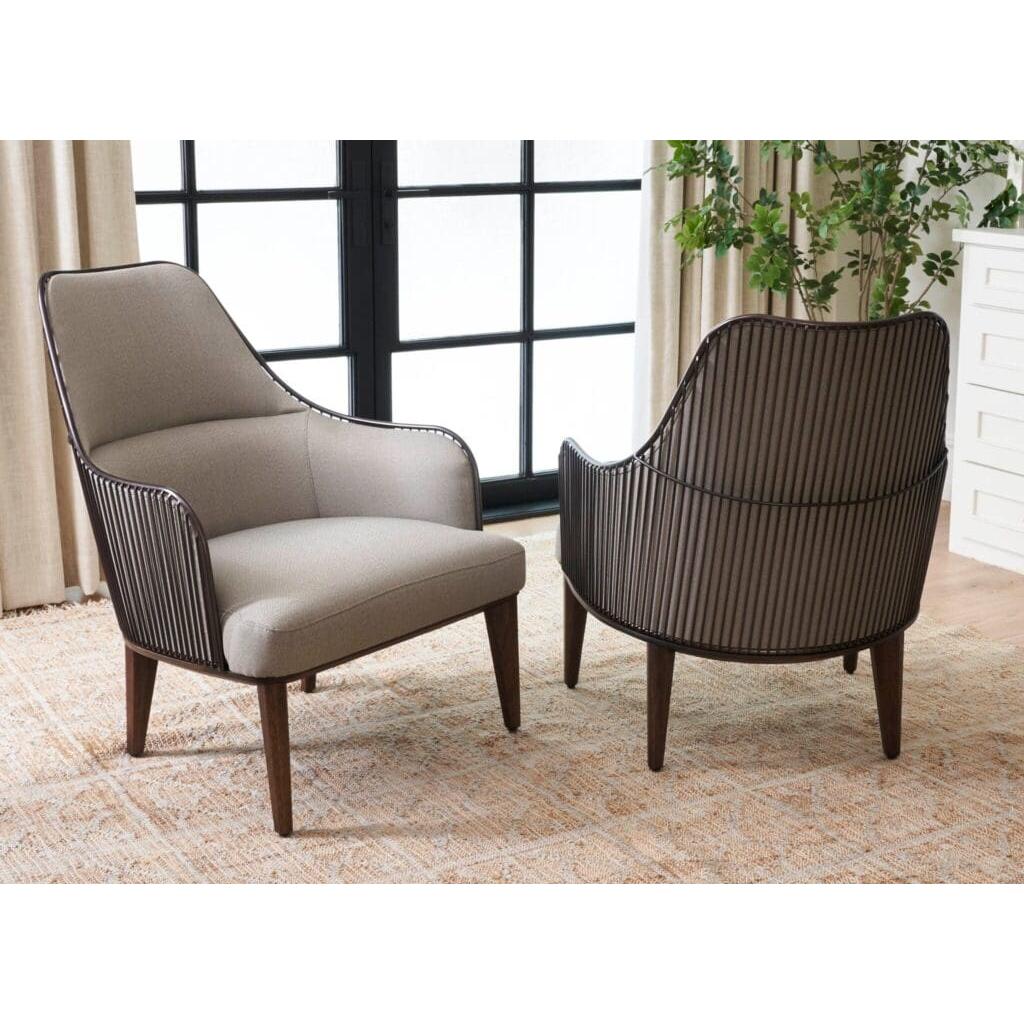 Cyan Design 11731 Ayla Chair - Dark Brown , Onyx And Taupe