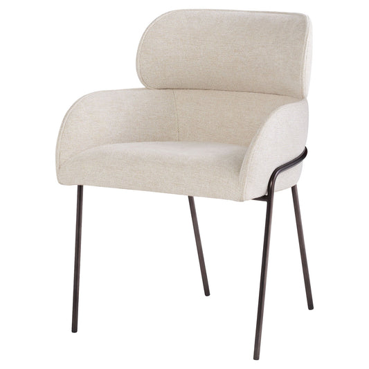 Cyan Design 11732 Julian Dining Chair - Onyx And Off-White