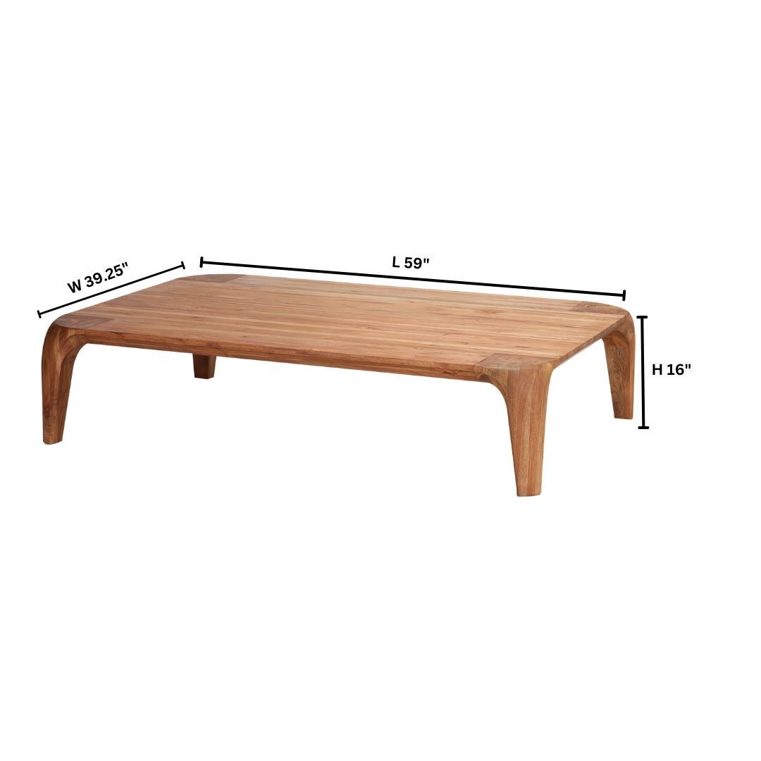 Cyan Design 11741 Nature Coffee Table - Medium Natural