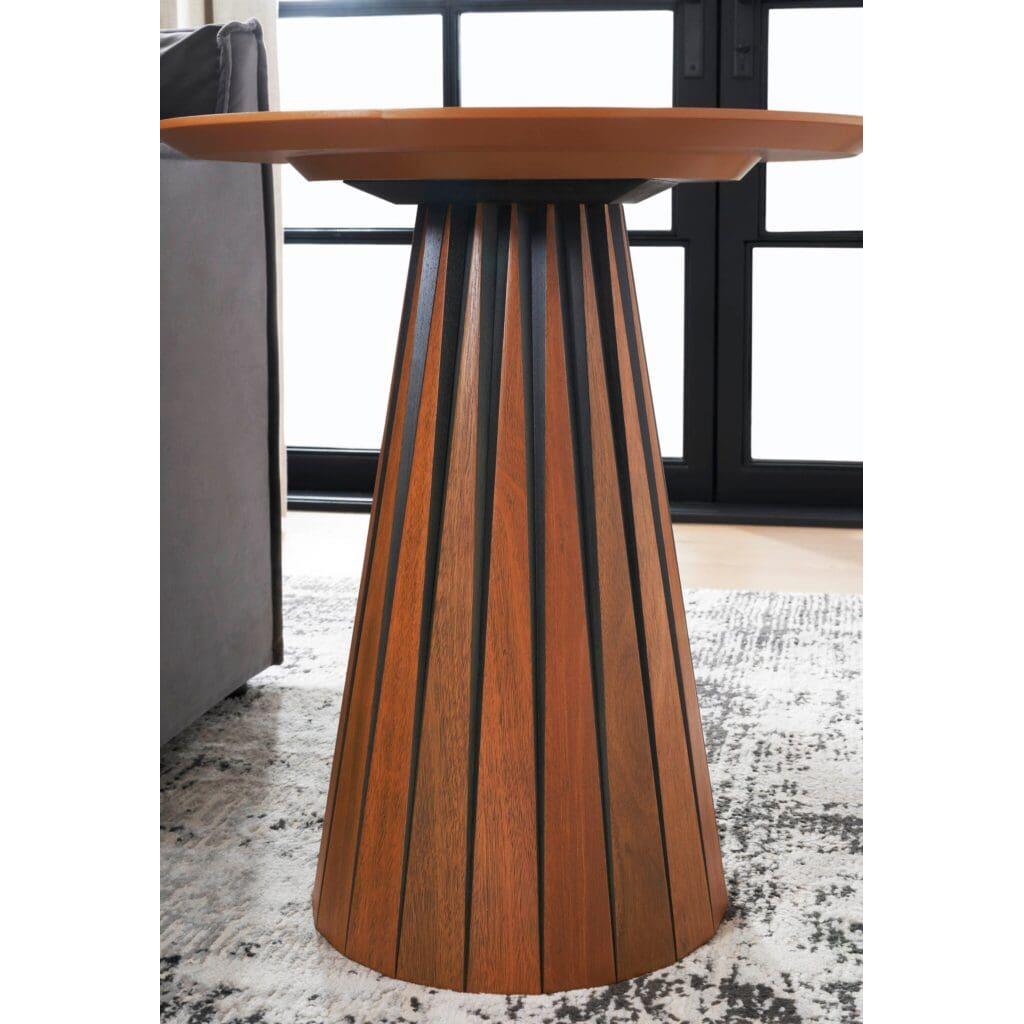 Cyan Design 11742 Bourbon Side Table - Medium Brown