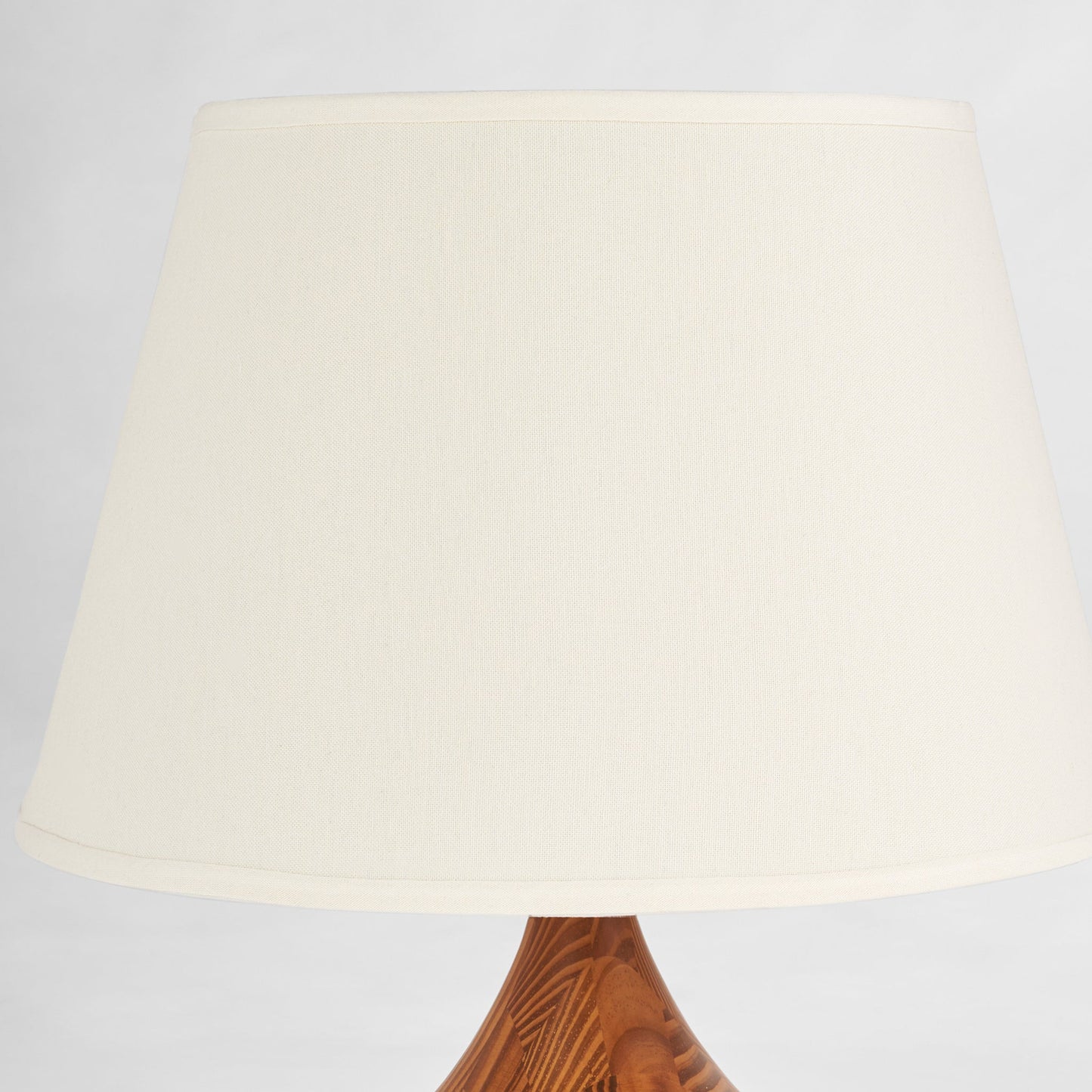 Cyan Design 11746 Emma Natural Wood Table Lamp - Natural Wood, White Linen Shade