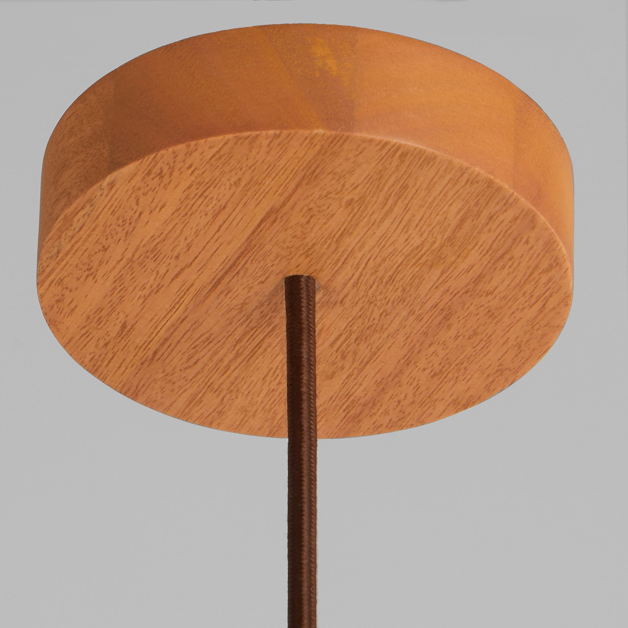 Cyan Design ORLA 11747 Nautical Pendant Light, 3000K LED - Medium Brown Grandis Wood, Nautical Rope