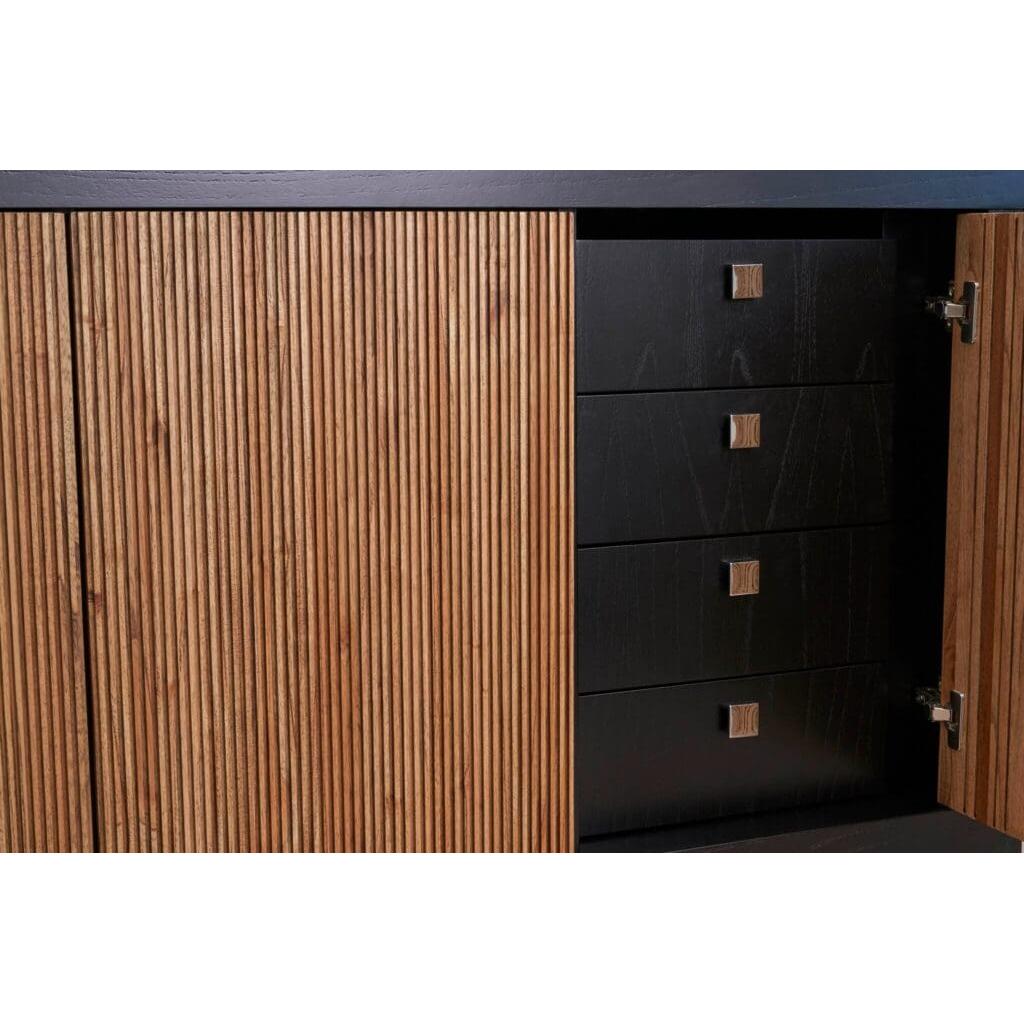 Cyan Design 11752 Belluno Credenza - Medium Brown And Black