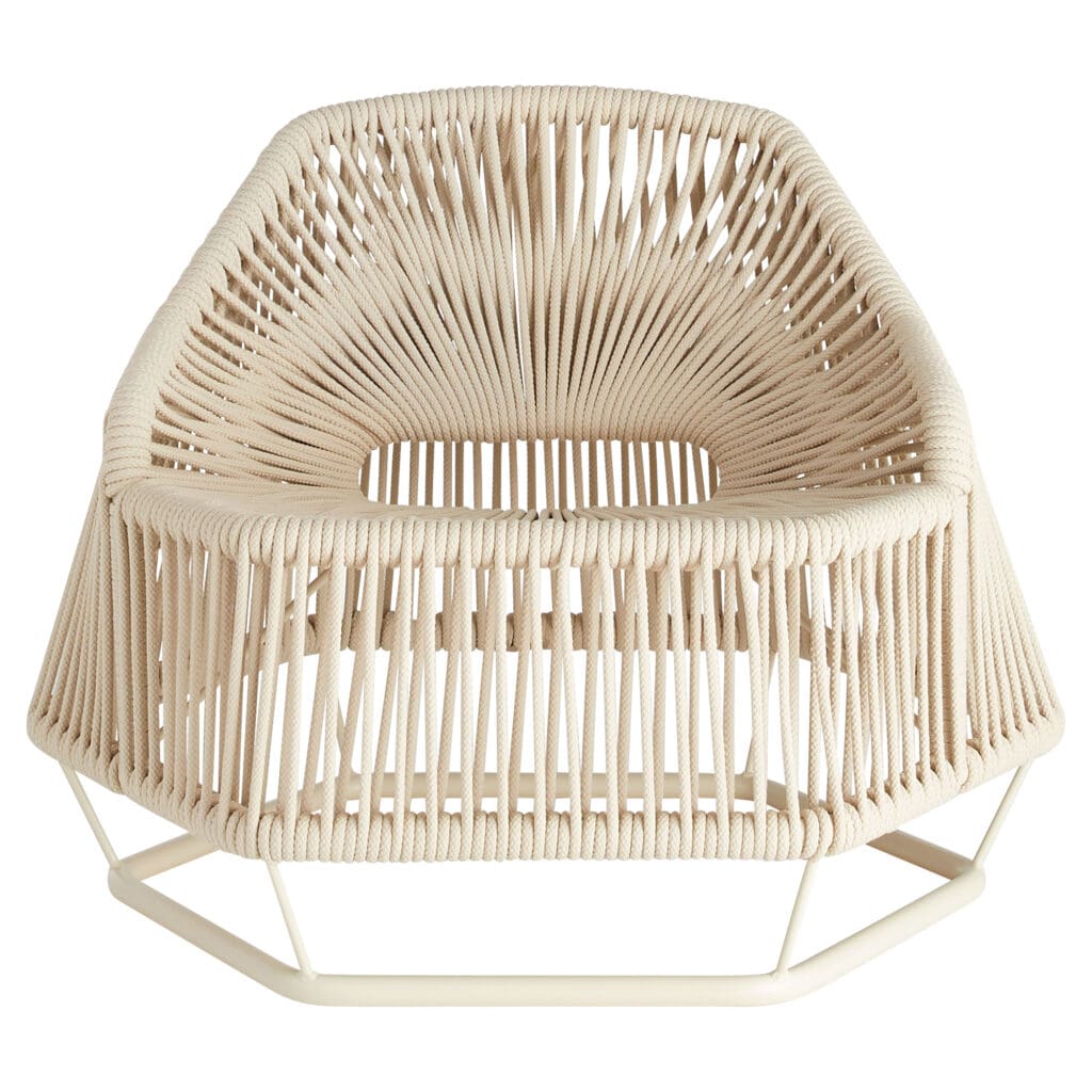 Cyan Design 11754 Hexagon Arm Chair - Natural
